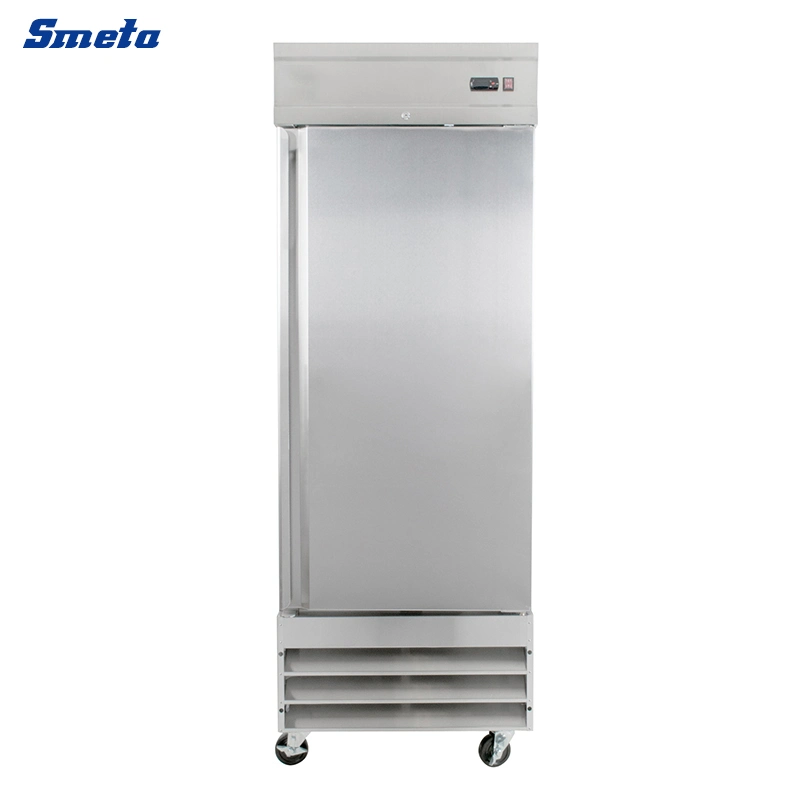 Single Door Stainless Steel Kitchen Fridge Freezer Commercial Refrigeration Equipment