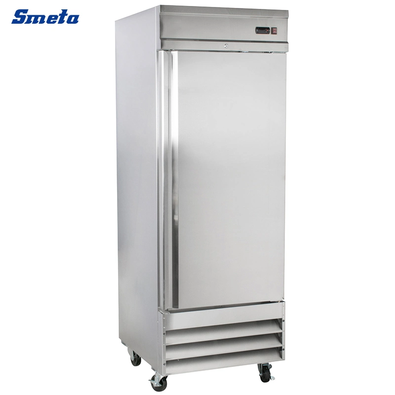 Single Door Stainless Steel Kitchen Fridge Freezer Commercial Refrigeration Equipment