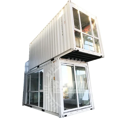 Flat Pack Prefabricated Modern Design Welding Shipping Container Housef for Living/Office/Accomodation/Shop/Restaurant (SU-C158)